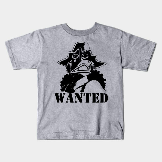 Wanted Usop One Piece Anime Kids T-Shirt by oncemoreteez